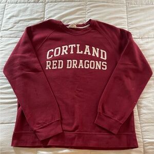 SUNY Cortland Red Dragons Vintage Sweatshirt